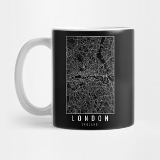 London England Minimalist Map Mug